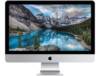 iMac with image