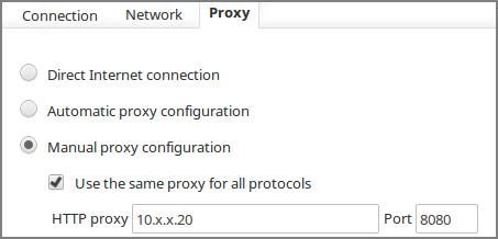 Chrome OS Proxy