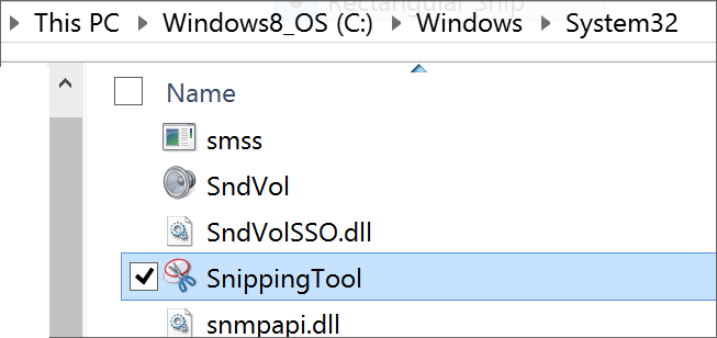 Snipping Tool